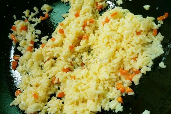 小葱蛋炒饭的做法图解10