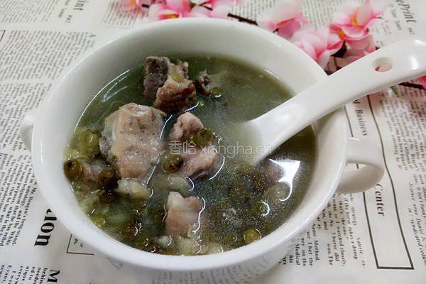 绿豆排骨汤的做法图解7