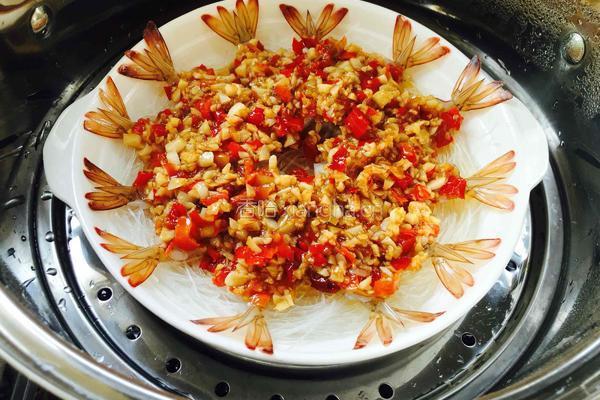 蒜蓉粉丝虾的做法图解12