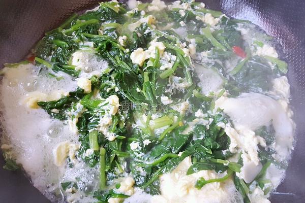 菠菜鸡蛋汤的做法图解9