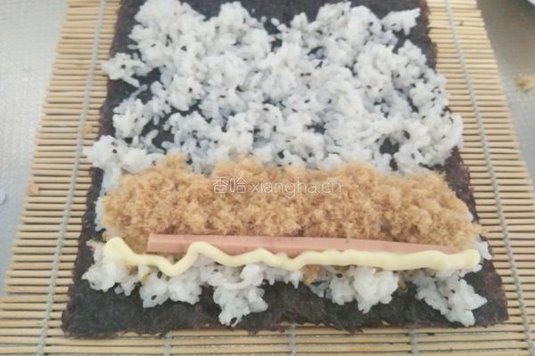 肉松寿司的做法图解10