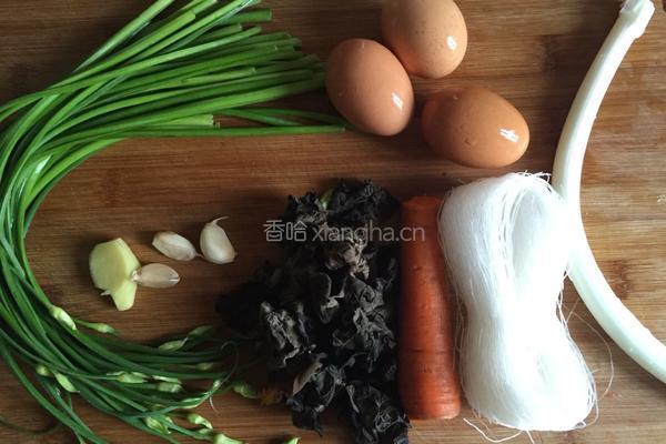 素炒香亭鸡蛋的做法图解1