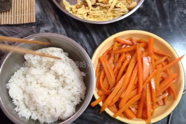 紫菜卷的做法图解1