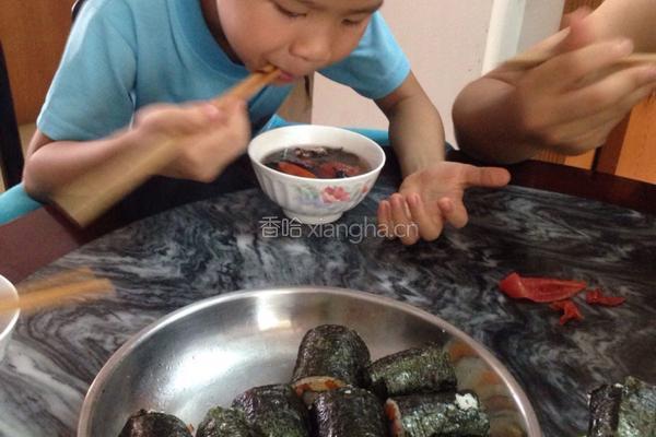 紫菜卷的做法图解4