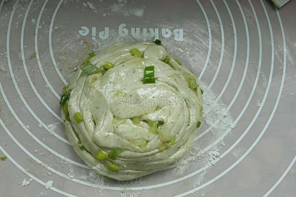 千层葱油饼的做法图解9