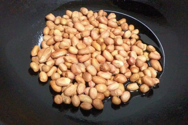 菠菜拌花生米的做法图解5