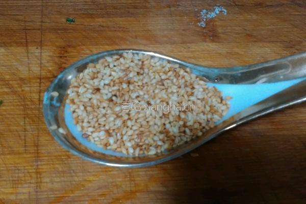 菠菜拌花生米的做法图解14