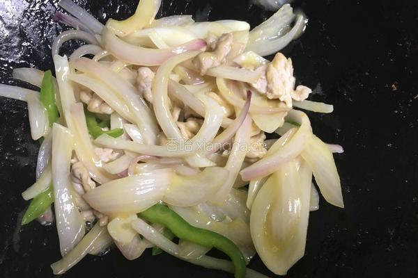 洋葱炒肉片的做法图解8