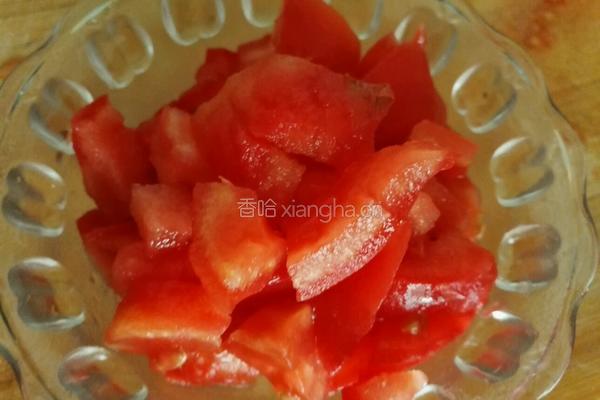西红柿鸡蛋汤面的做法图解1