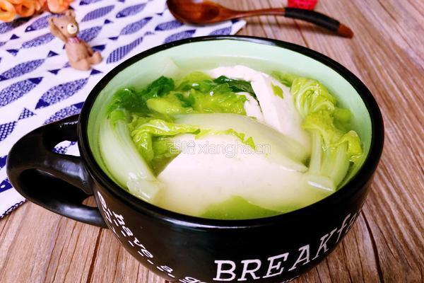 白菜豆腐汤的做法图解11