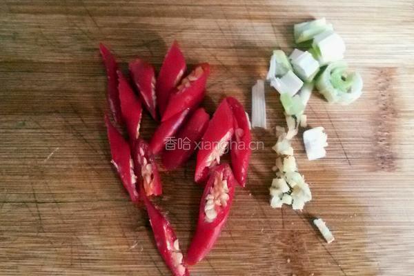 清炒秋葵的做法图解4