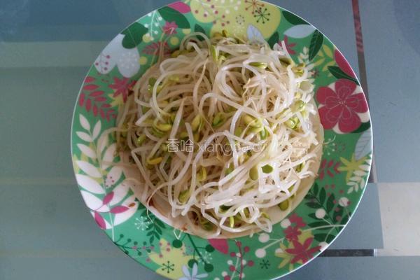 凉拌黄豆芽的做法图解8