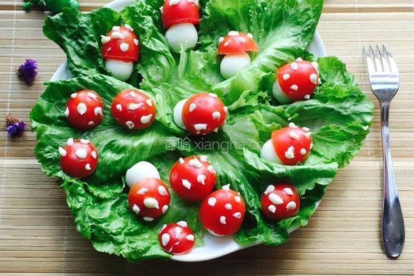 圣女果蘑菇的做法图解7