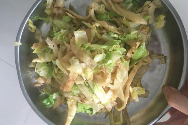 素炒饼的做法图解6