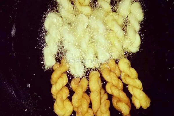 油炸麻花的做法图解3