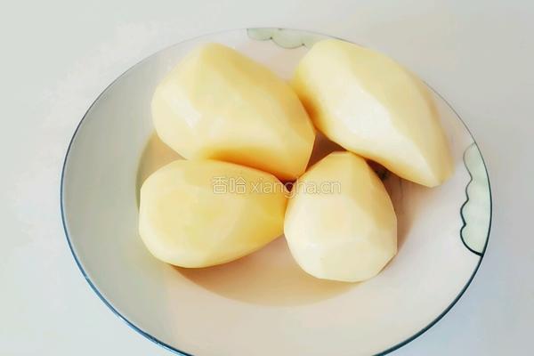 酱烧土豆丸的做法图解1