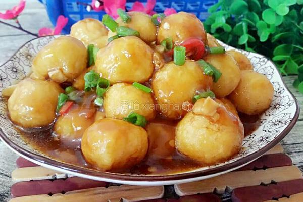 酱烧土豆丸的做法图解15