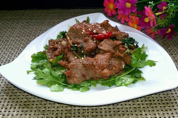 孜然羊肉片的做法图解13