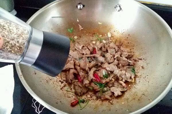 孜然羊肉片的做法图解11