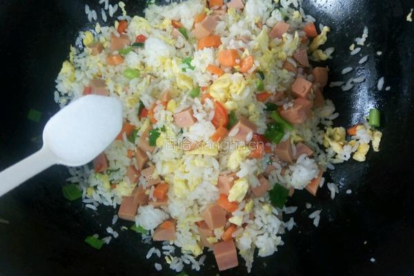 鸡蛋炒饭的做法图解6