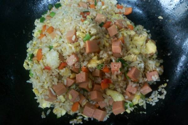 鸡蛋炒饭的做法图解9
