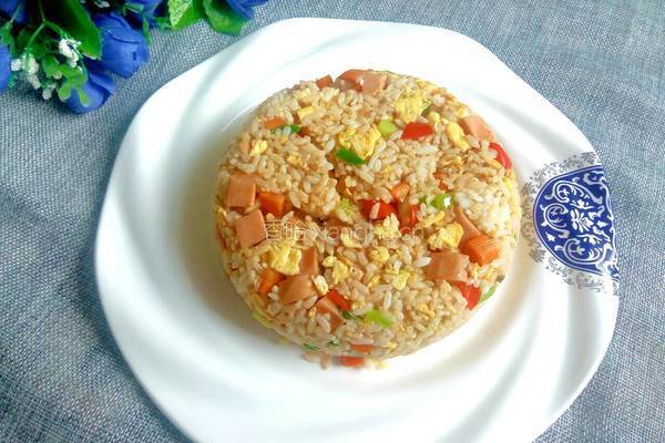 鸡蛋炒饭的做法图解11