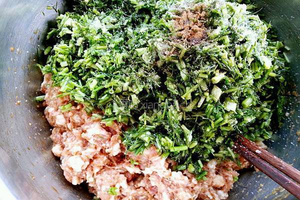 茴香饺子的做法图解8