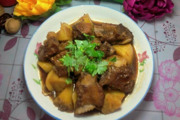 土豆炖排骨的做法图解12
