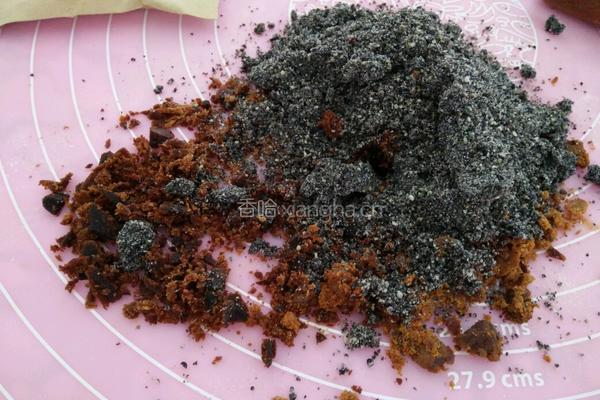 黑糖黑芝麻馅烧饼的做法图解4