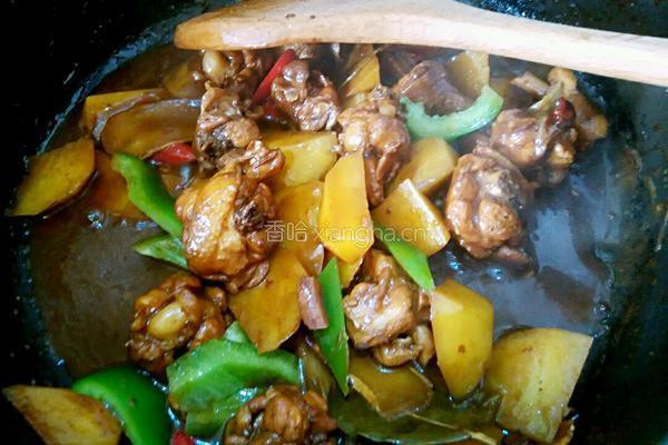 红烧土豆鸡块的做法图解6