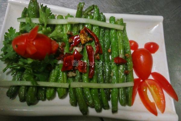 干煸豆角的做法图解5