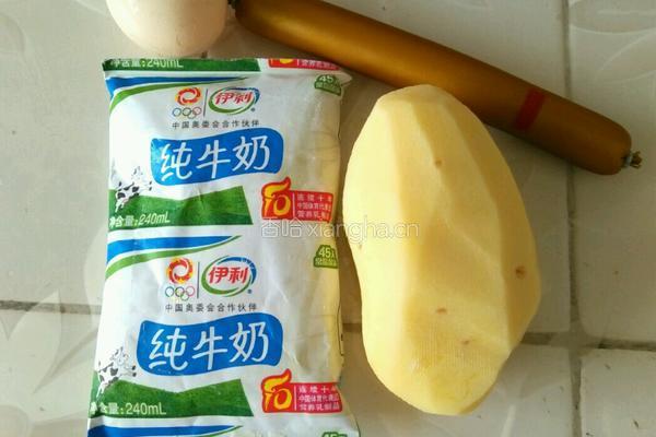 奶香土豆饼的做法图解1