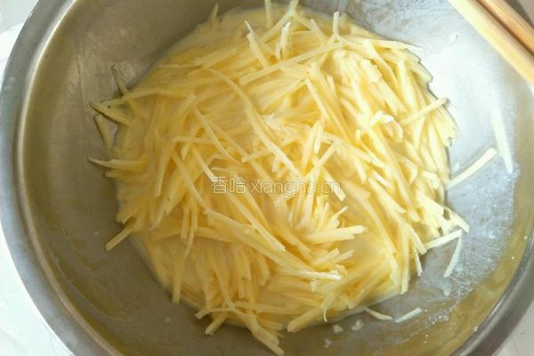 奶香土豆饼的做法图解4