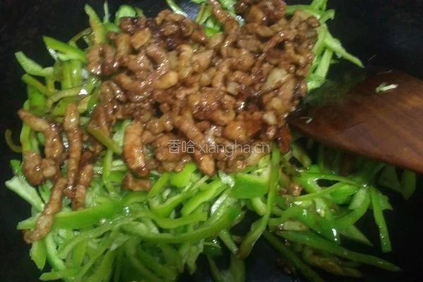 尖椒炒肉的做法图解13