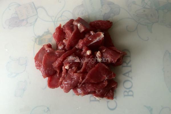 葱爆牛肉的做法图解2