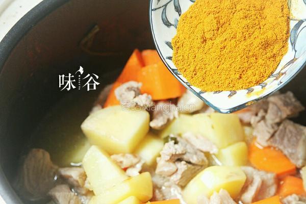 咖喱牛腩的做法图解10