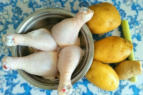 土豆鸡腿的做法图解1