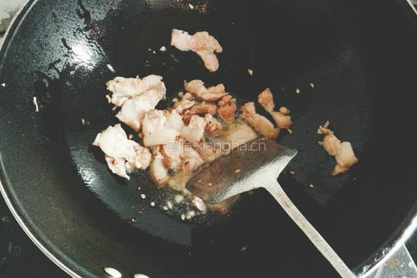 豆腐干炒肉的做法图解2
