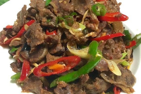 爆炒牛舌（川味）