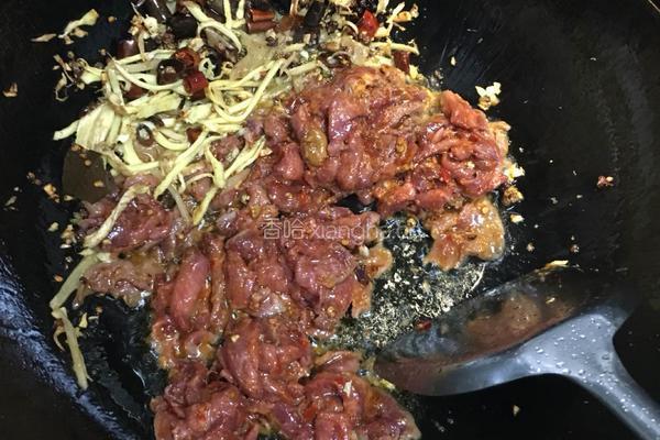 爆炒牛舌（川味）的做法图解7