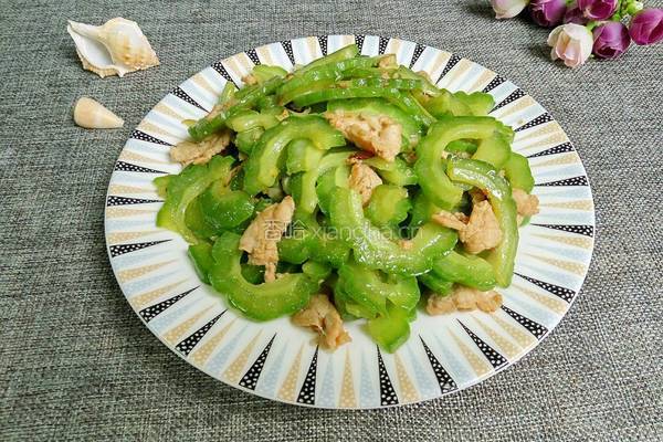 苦瓜炒肉的做法图解7