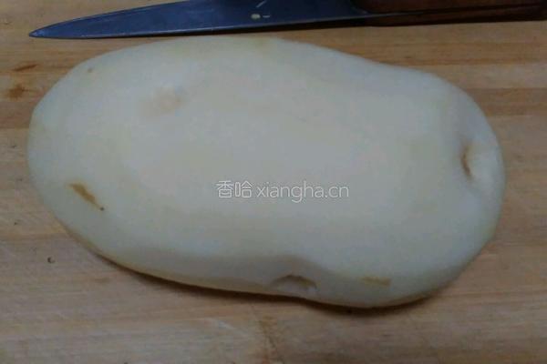 土豆炒肉的做法图解1