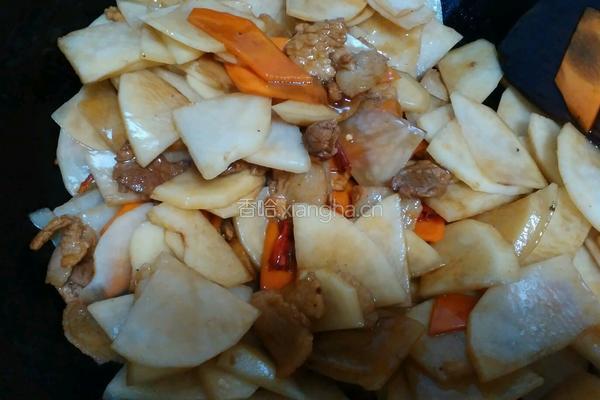 土豆炒肉的做法图解12