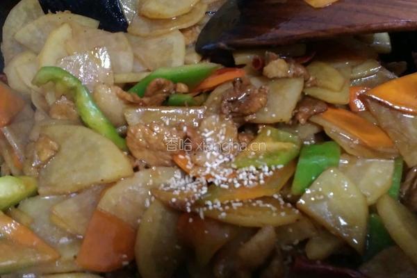 土豆炒肉的做法图解15