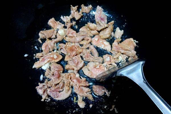 苦瓜炒肉的做法图解3