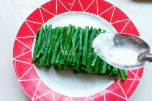 麻汁豆角的做法图解7