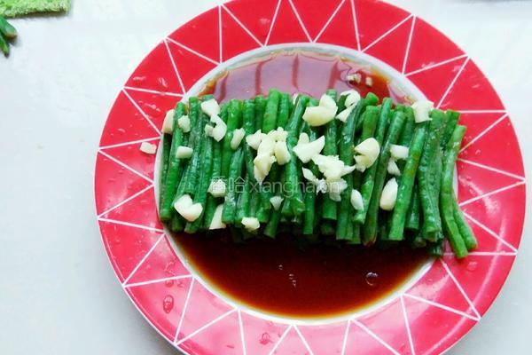 麻汁豆角的做法图解10