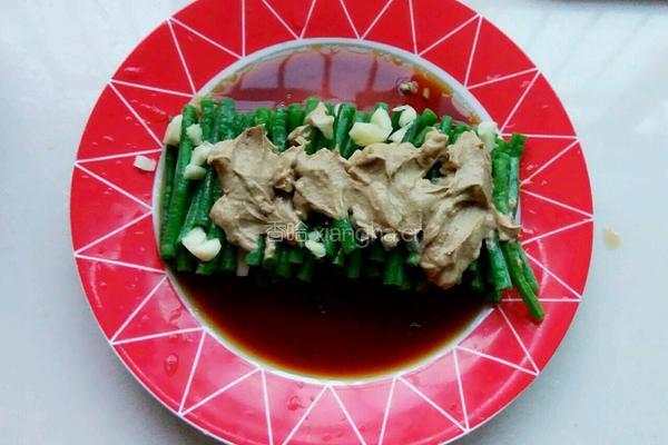 麻汁豆角的做法图解11