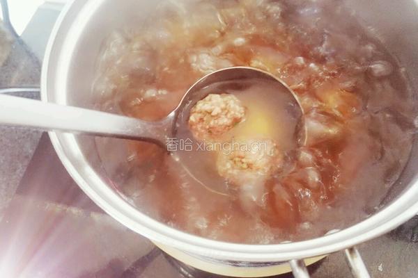 牛肉丸子汤的做法图解7