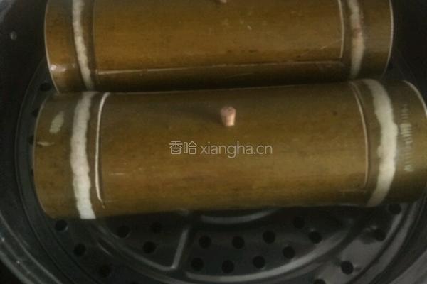 黑椒里脊胡萝卜竹筒饭的做法图解7